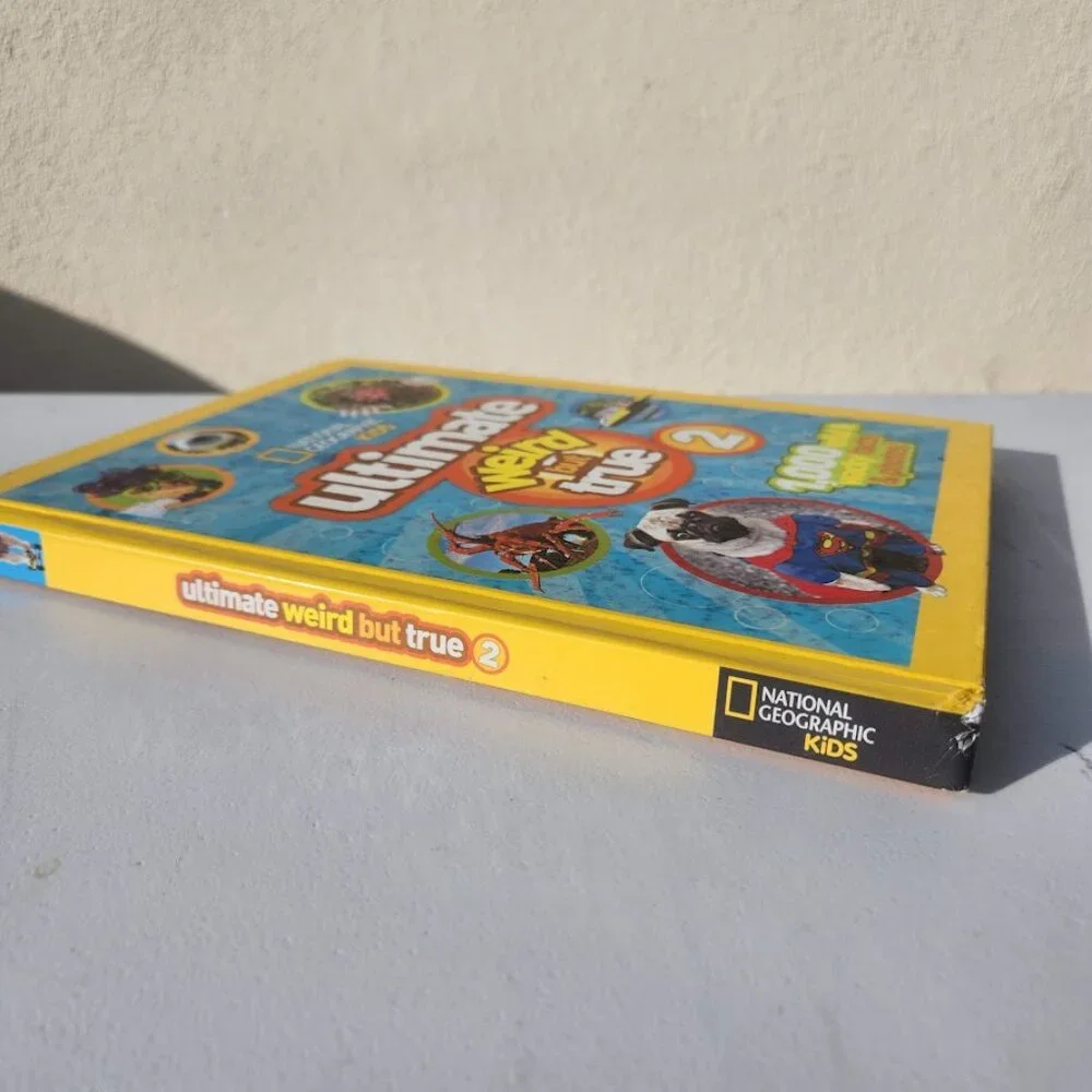 National Geographic Kids Ultimate Weird But True 2 Hardcover Book 1,000 Wild & W
